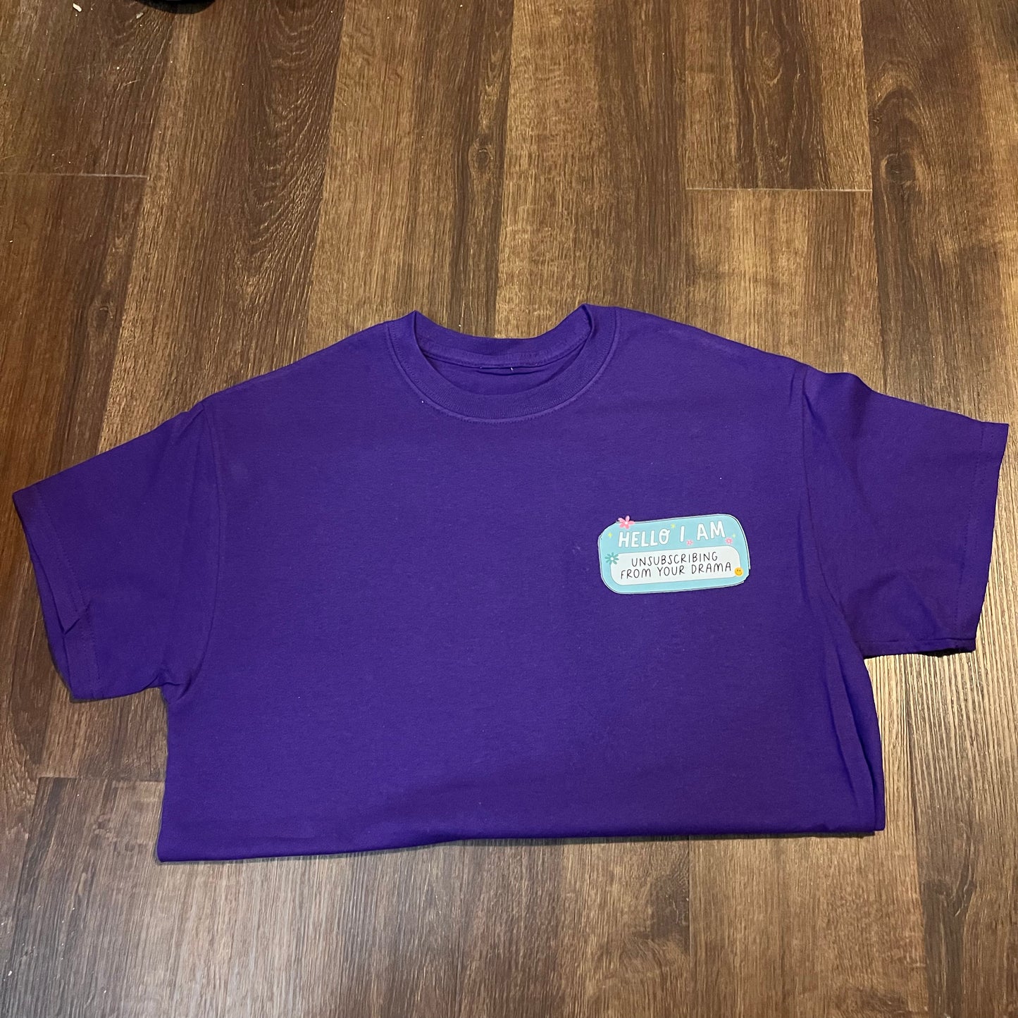 Hello I am unsubscribing from your drama - pocket tee