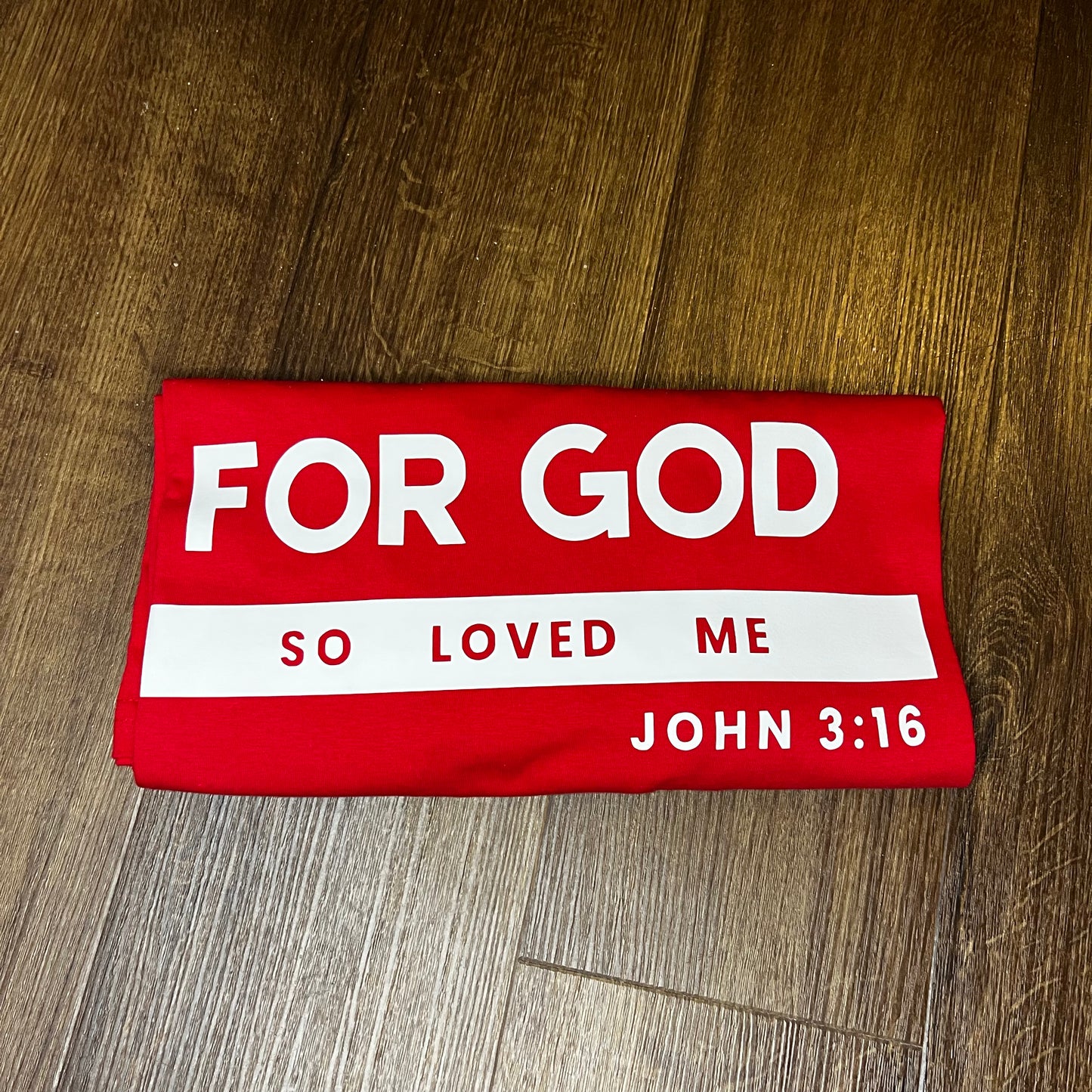For God so loved me