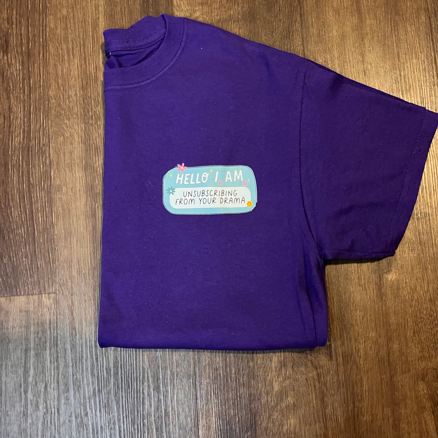 Hello I am unsubscribing from your drama - pocket tee