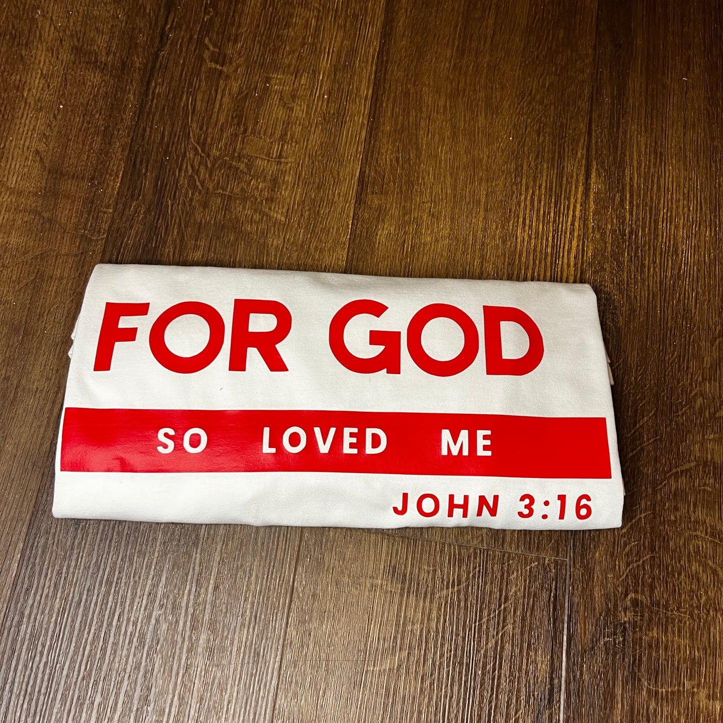 For God so loved me