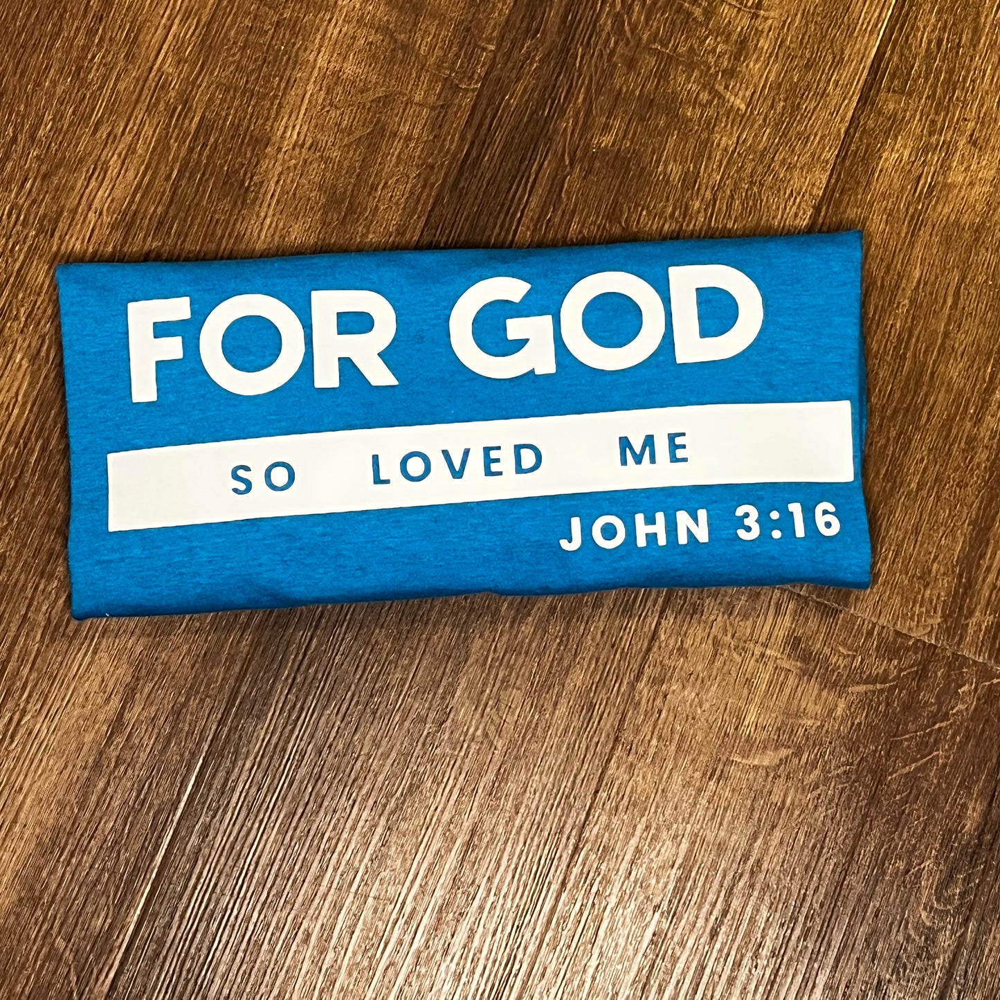 For God so loved me